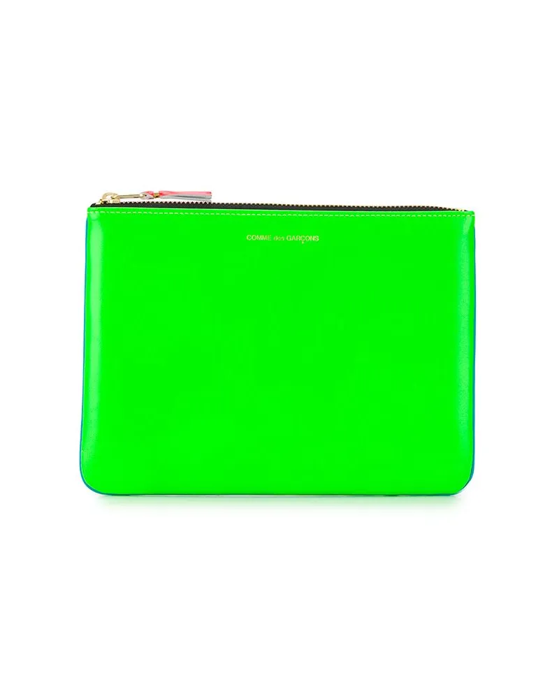 Comme des Garçons Super Fluo' Portemonnaie - Blau Blau