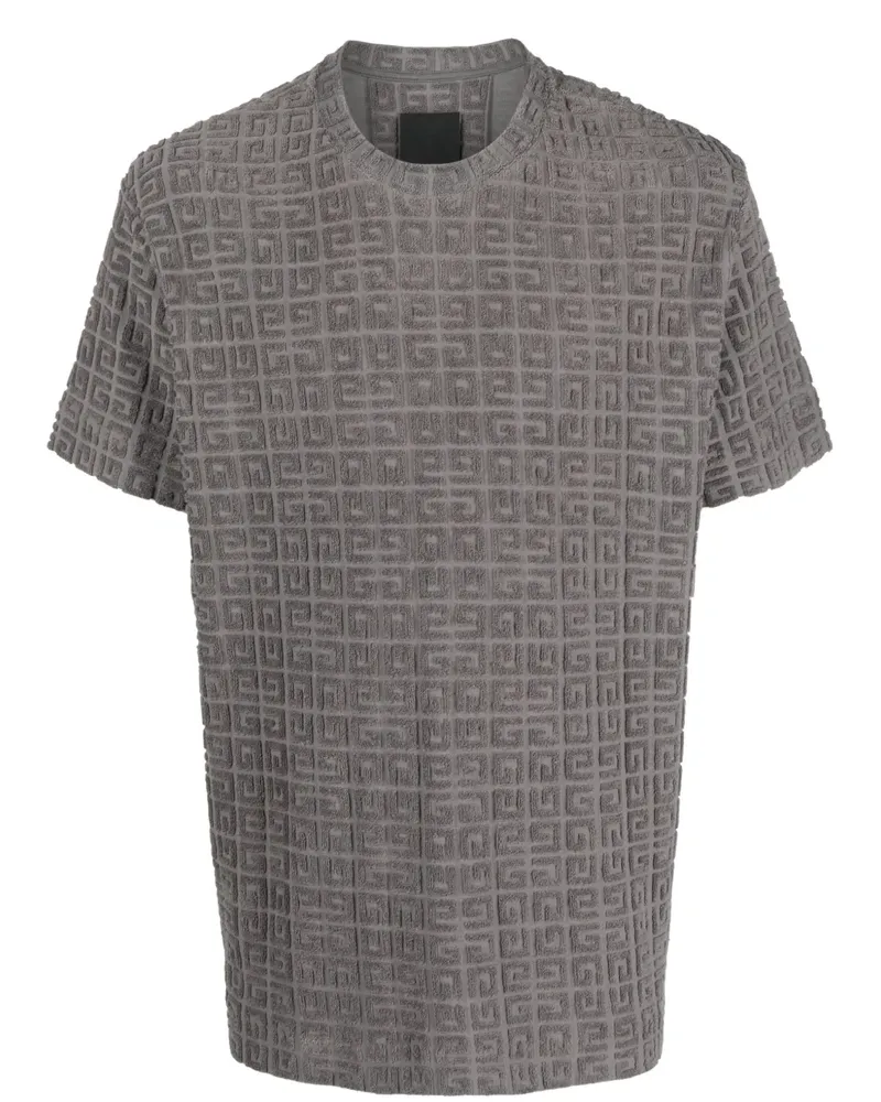 Givenchy T-Shirt mit 4G - Grau Grau