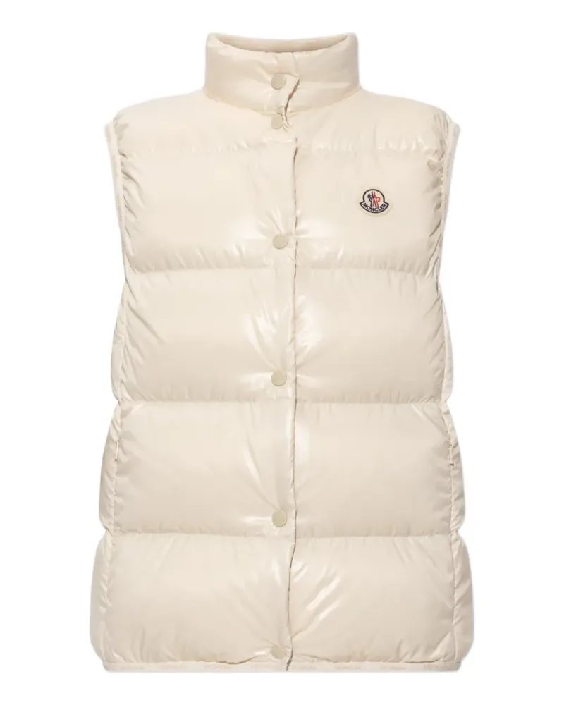 Moncler Badia quilted gilet - Nude Nude