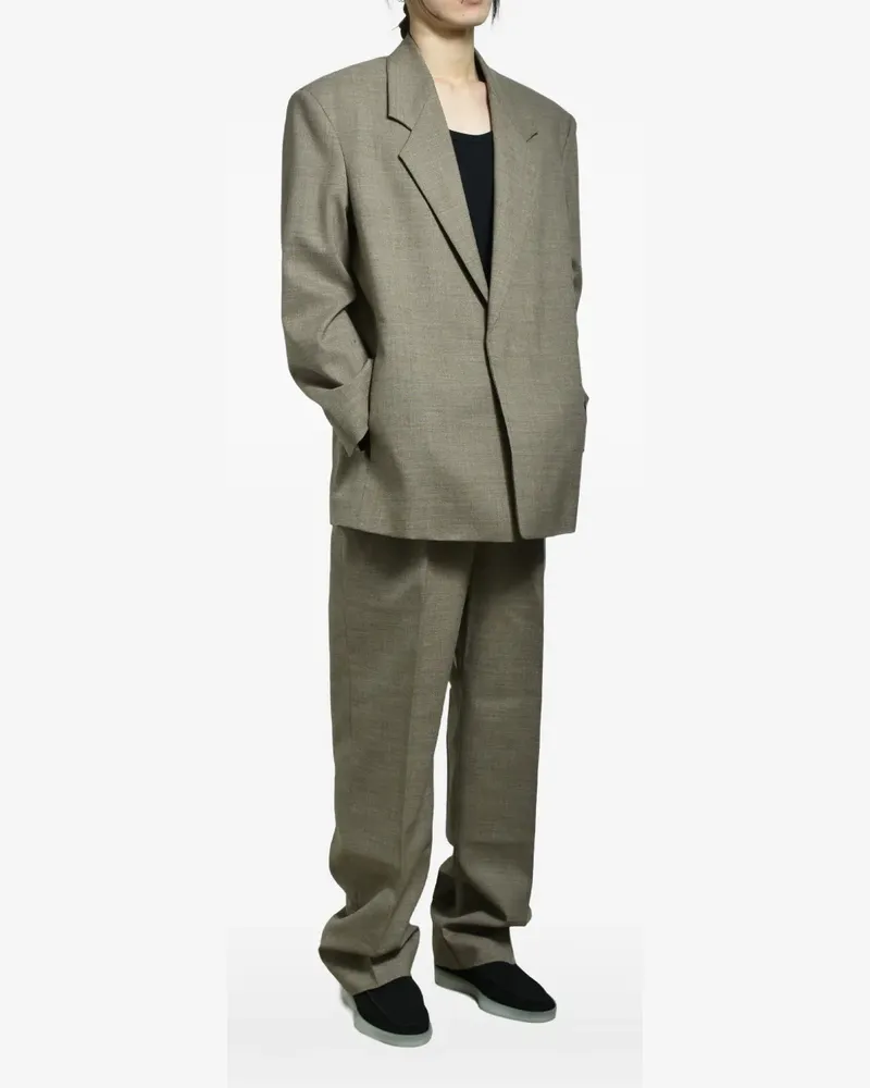 Fear of God chevron virgin wool blazer - Nude Nude