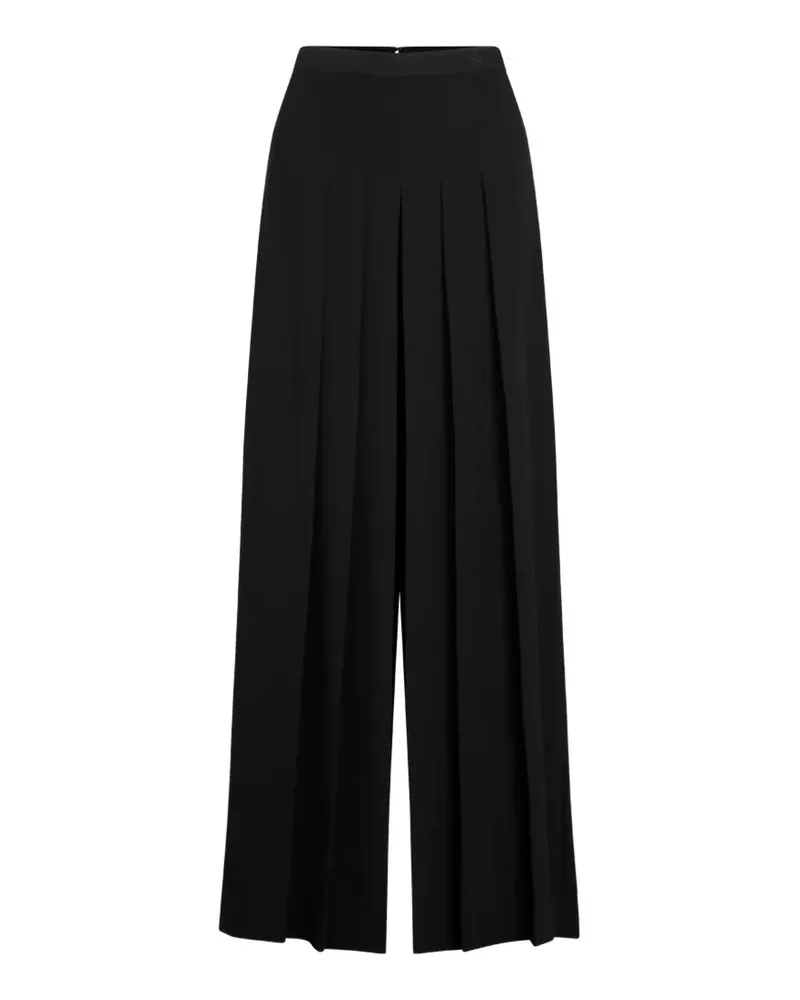 Karl Lagerfeld Hose mit Falten - Schwarz Schwarz
