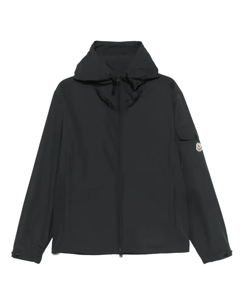 Moncler Kapuzenjacke mit Taschen - Schwarz Schwarz