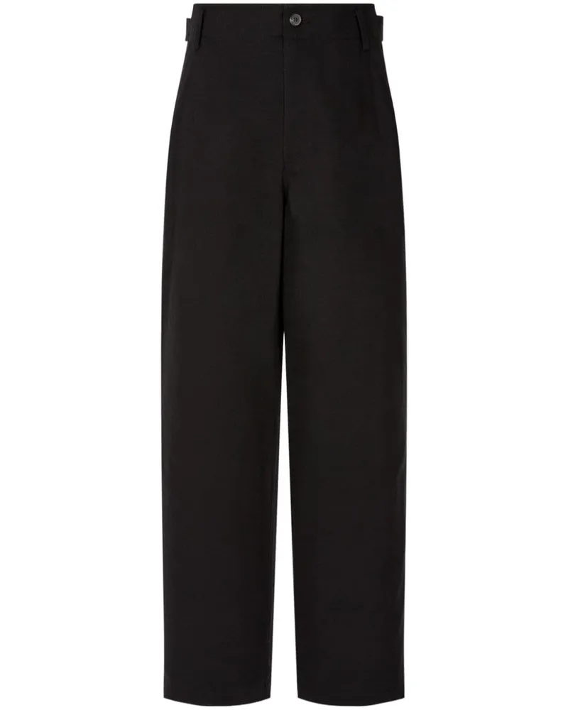 STUDIO TOMBOY Hose mit Gürtel - Schwarz Schwarz