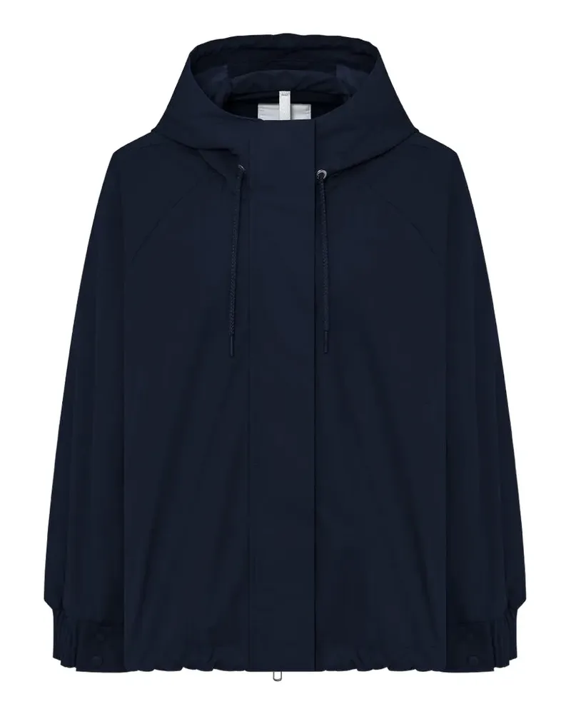 DUNO hooded raglan-sleeve jacket - Blau Blau
