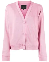 Tout a Coup Jacke mit V-Ausschnitt Rosa