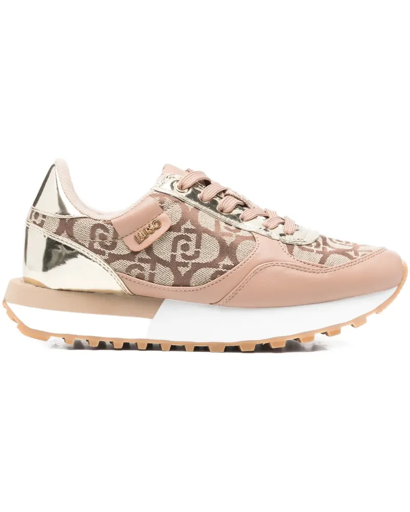 Liu Jo Evelyn 915 Sneakers mit Monogramm 40mm - Rosa Rosa