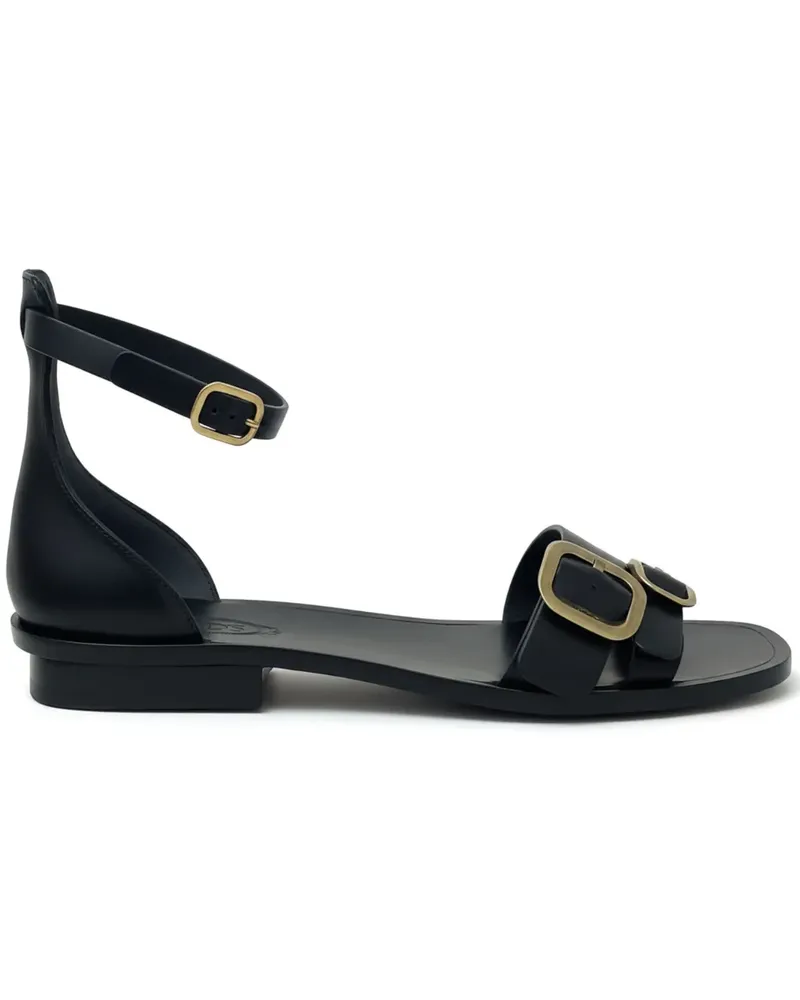 TOD'S buckle-strap sandals - Schwarz Schwarz