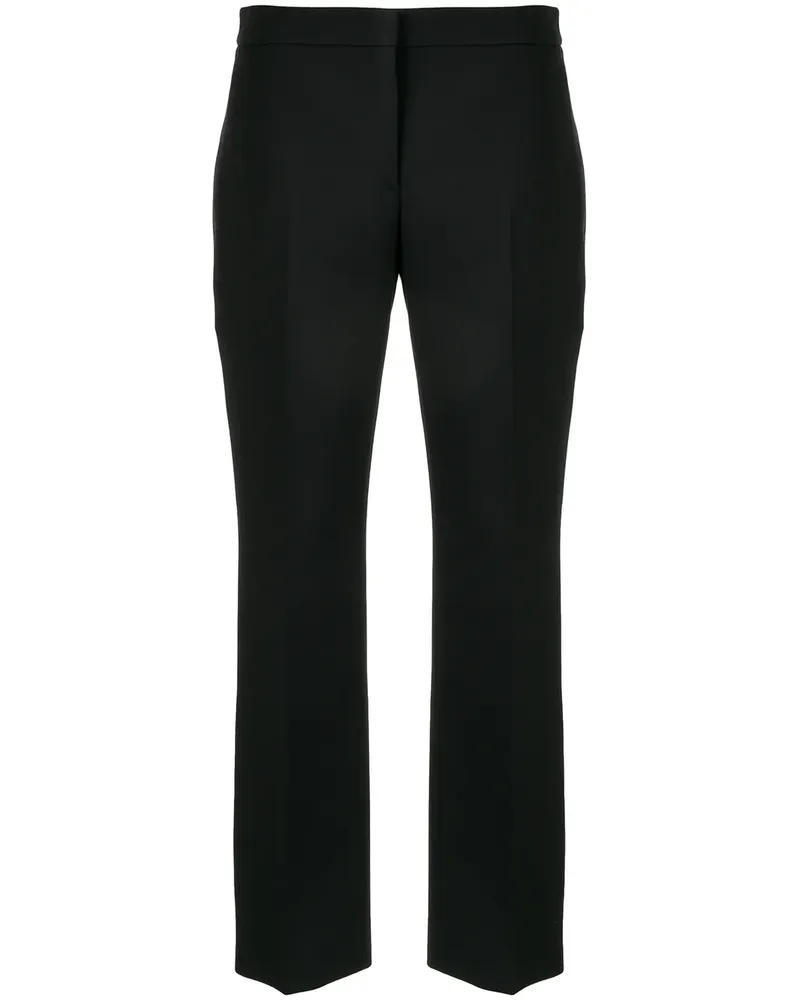 Alexander McQueen Klassische Zigarettenhose - Schwarz Schwarz