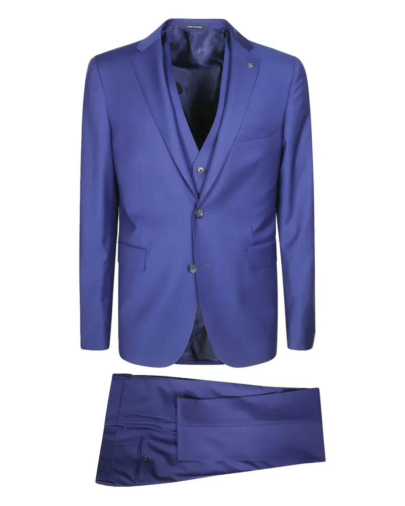 Tagliatore Einreihiger Anzug - Blau Blau