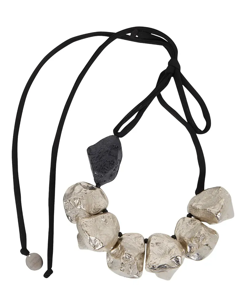 Maria Calderara stone necklace - Silber Silber