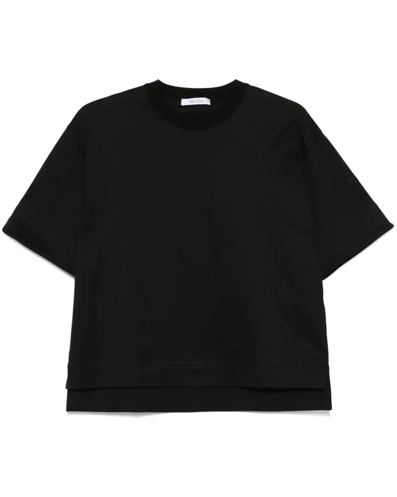 Max Mara Maser T-Shirt - Schwarz Schwarz