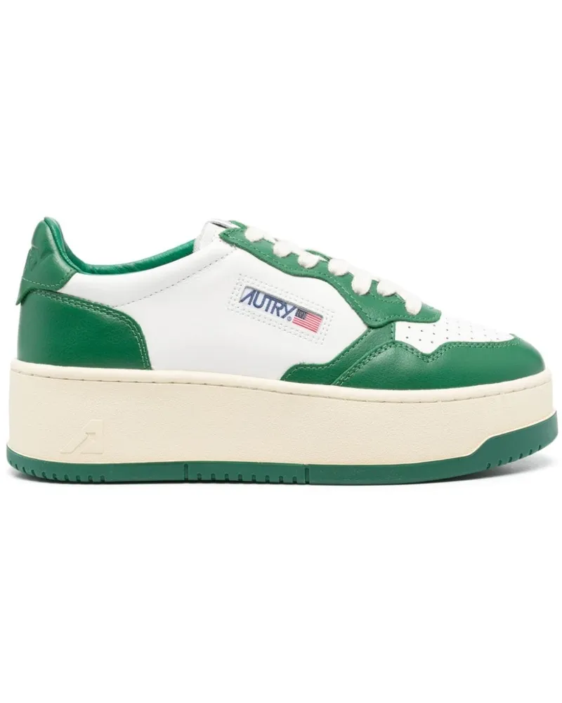 AUTRY Medalist Plateau-Sneakers - Weiß Weiß