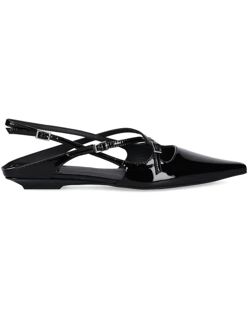 Jeffrey Campbell Spitze Slingback-Pumps - Schwarz Schwarz