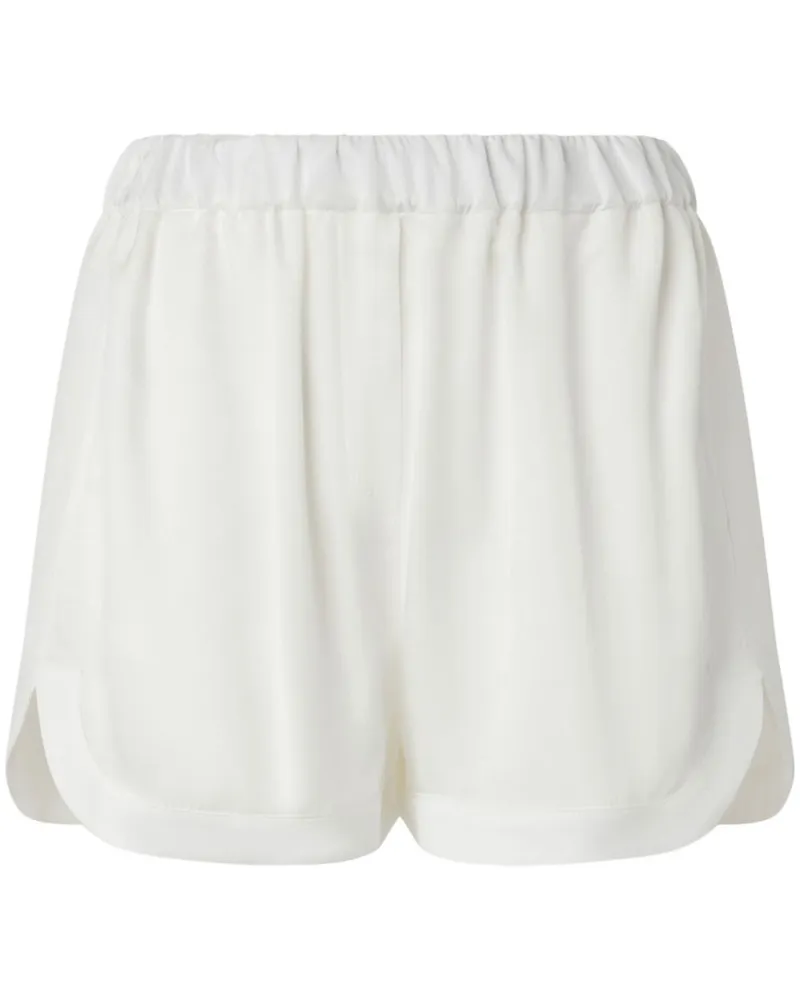 Pinko Shorts mit elastischem Bund - Weiß Weiß