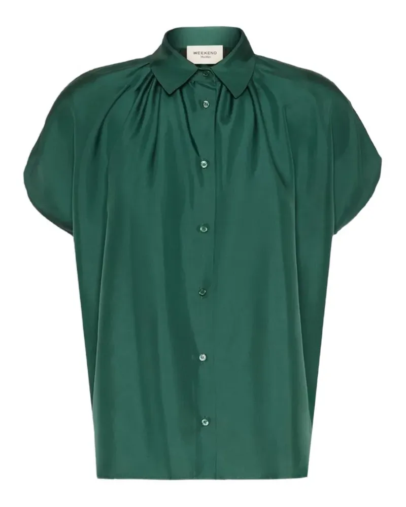 Max Mara WKDCRINE SHIRT DARK GREEN - Grün Grün