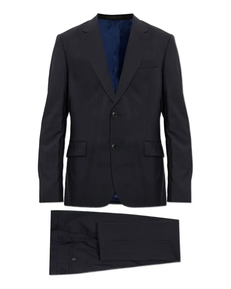 Paul Smith The Soho - tailored-fit navy pinstripe wool suit - Blau Blau