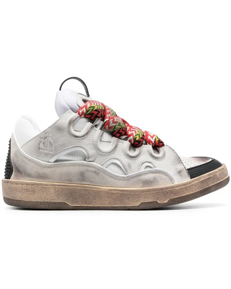 Lanvin Curb Sneakers mit dicker Sohle - Weiß Weiß