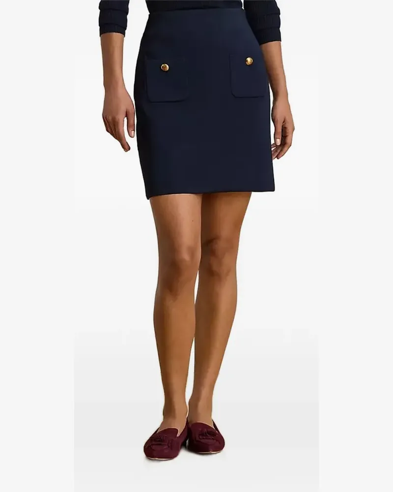 Ralph Lauren pocket mini skirt - Blau Blau