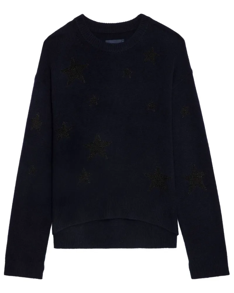 Zadig & Voltaire Pullover mit Pailletten - Blau Blau