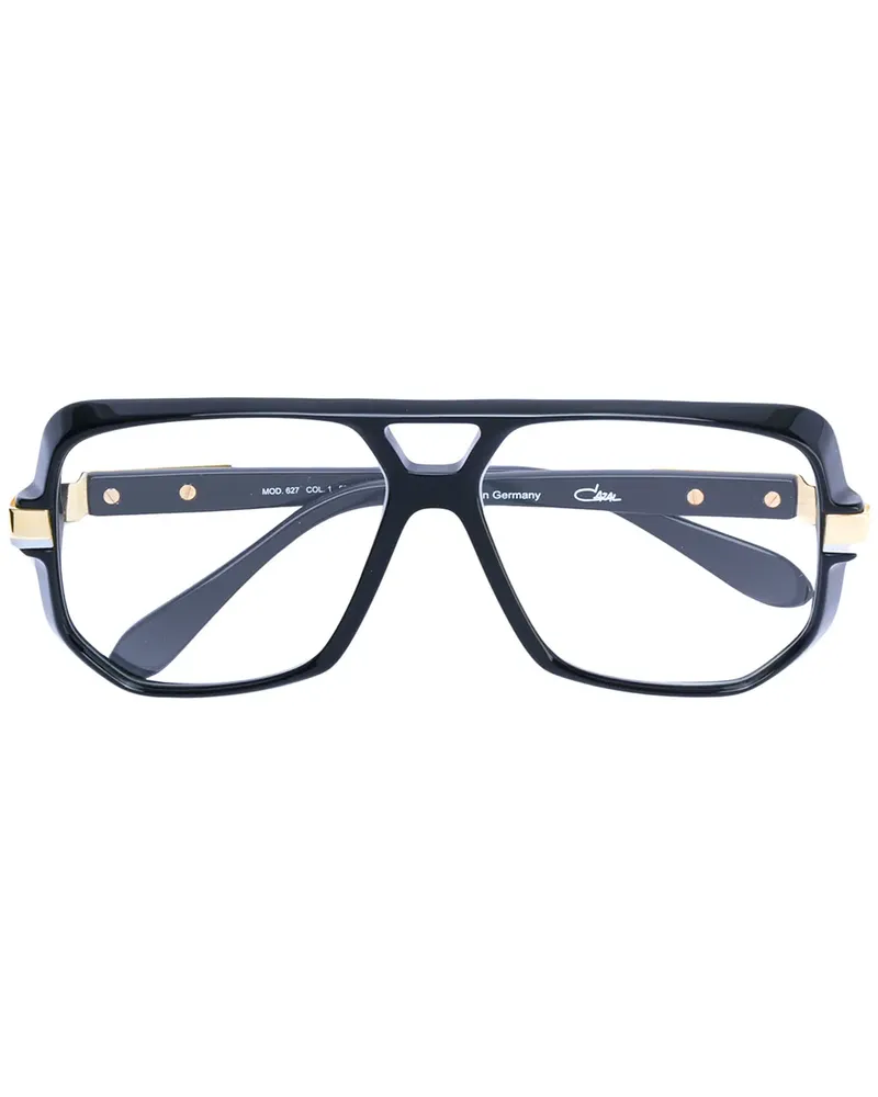 CAZAL Oversized-Brille mit eckigem Gestell - Schwarz Schwarz
