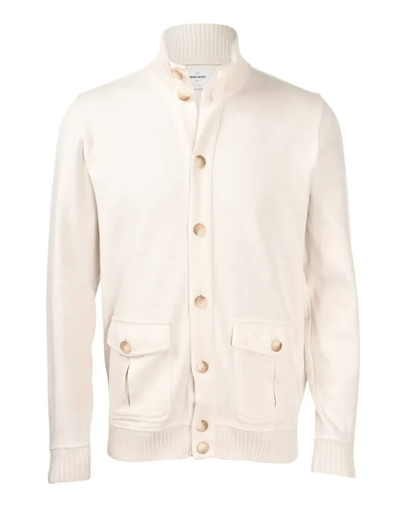 Gran Sasso front-pocket shirt-jacket - Weiß Weiß