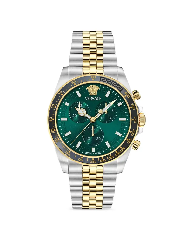 Versace Greca Chrono 43mm - Grün Grün