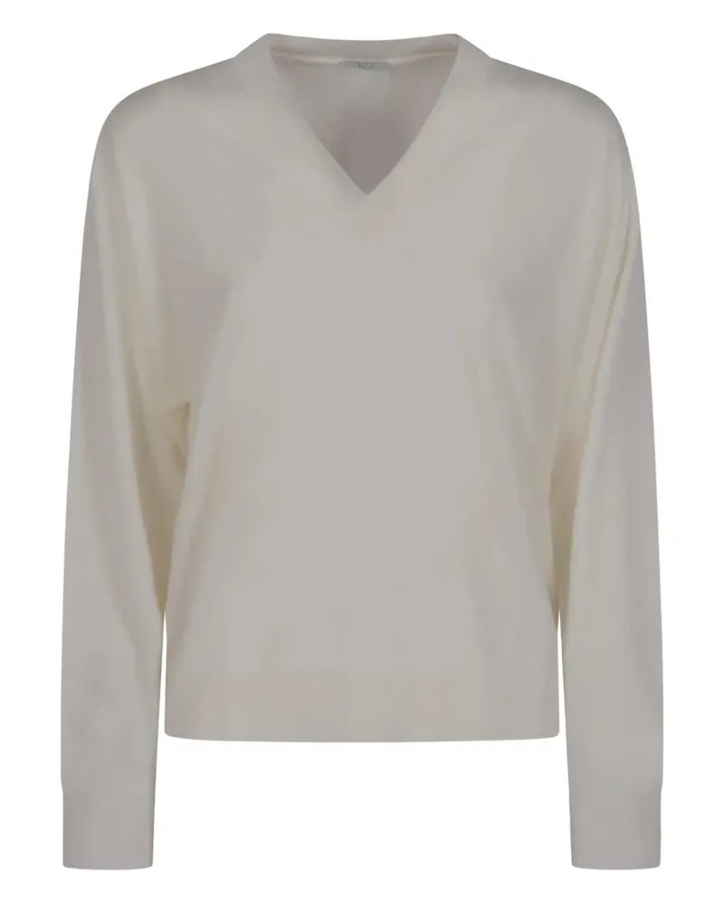 Peserico Pullover mit V-Ausschnitt - Schwarz Schwarz