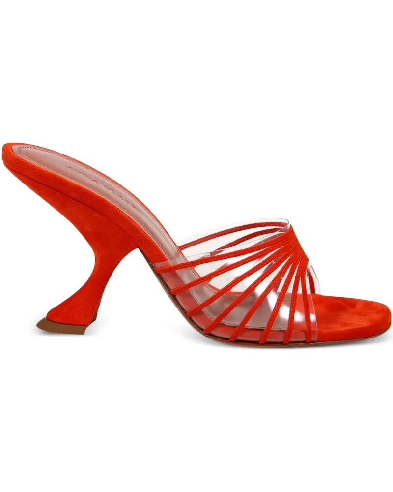 Amina Muaddi Mookie Sandalen 90mm - Rot Rot