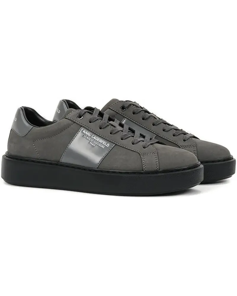 Karl Lagerfeld Sneakers mit Schnürung - Grau Grau