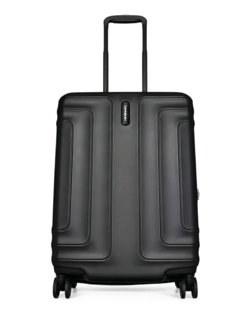 Samsonite Hartschalenkoffer mit Teleskophenkel - Schwarz Schwarz