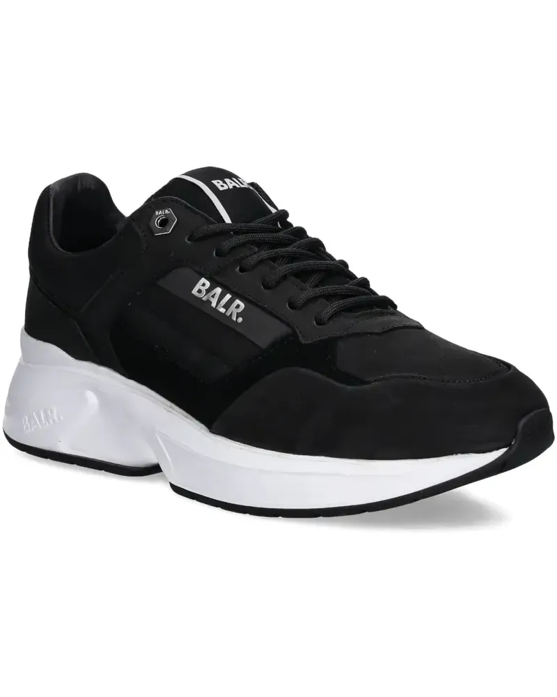 BALR. Brand Luxe Sneakers mit Einsätzen - Schwarz Schwarz