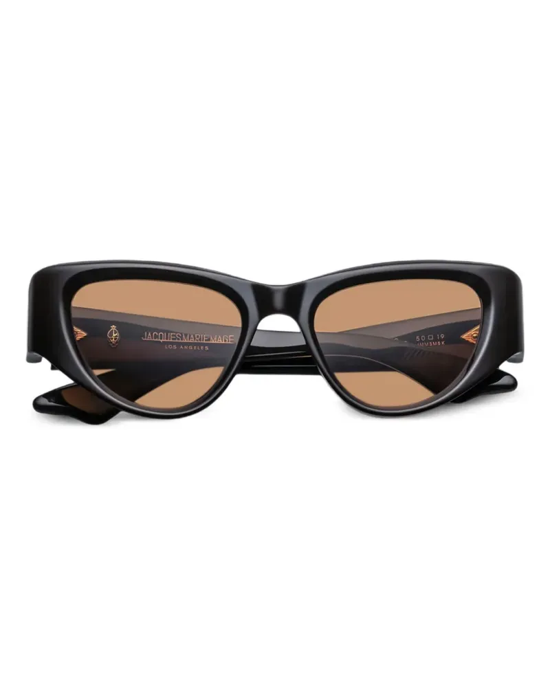 Jacques Marie Mage Seymour Cat-Eye-Sonnenbrille - Braun Braun