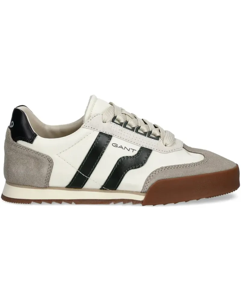 Gant stripe-detail sneakers - Nude Nude