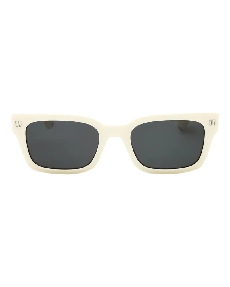 OFF-WHITE Sonnenbrille mit eckigem Gestell - Nude Nude