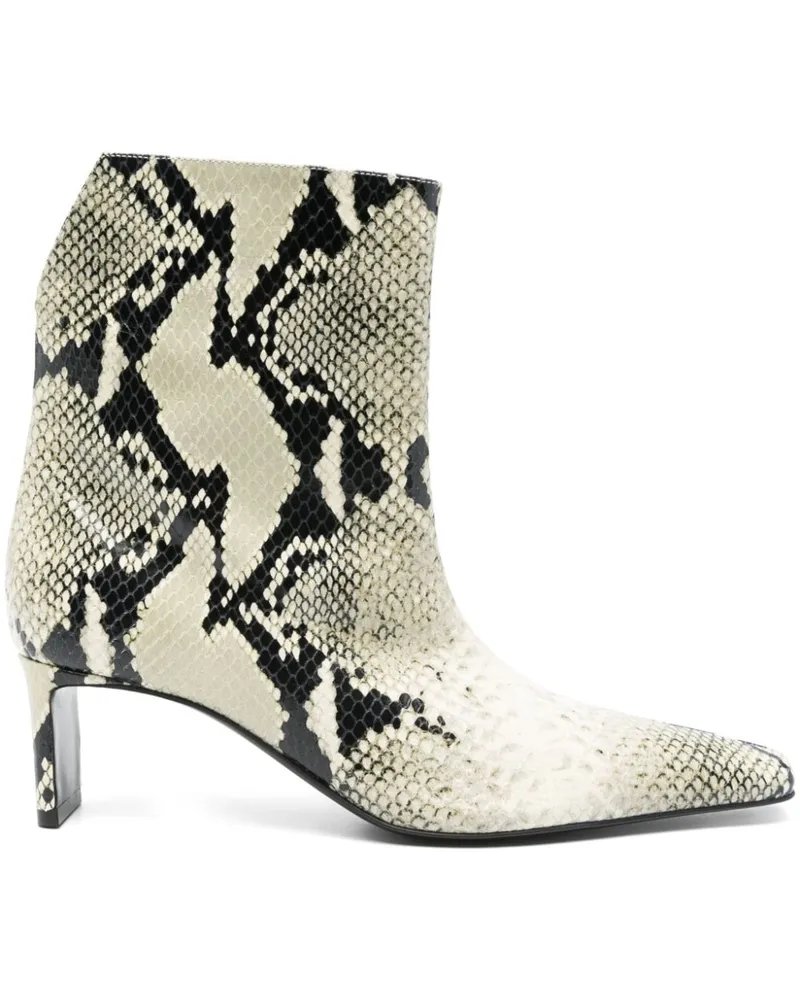 KHAITE Ona Stiefeletten 55mm - Nude Nude