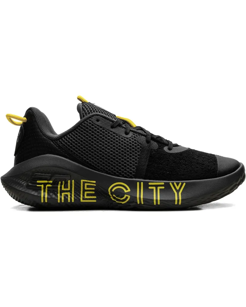 Under Armour Curry 6 FloTro "Black/Jet Grey" Sneakers - Schwarz Schwarz