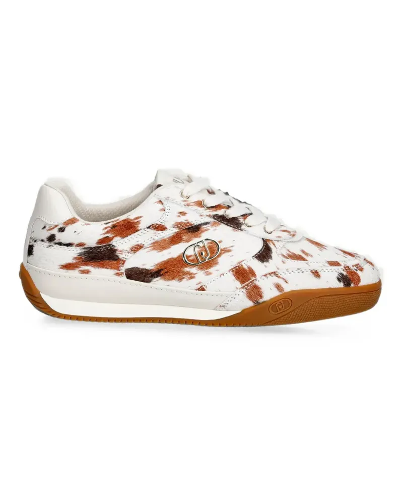 Liu Jo calf-hair sneaakers - Weiß Weiß