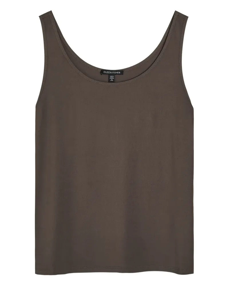 Eileen Fisher round neck top - Braun Braun
