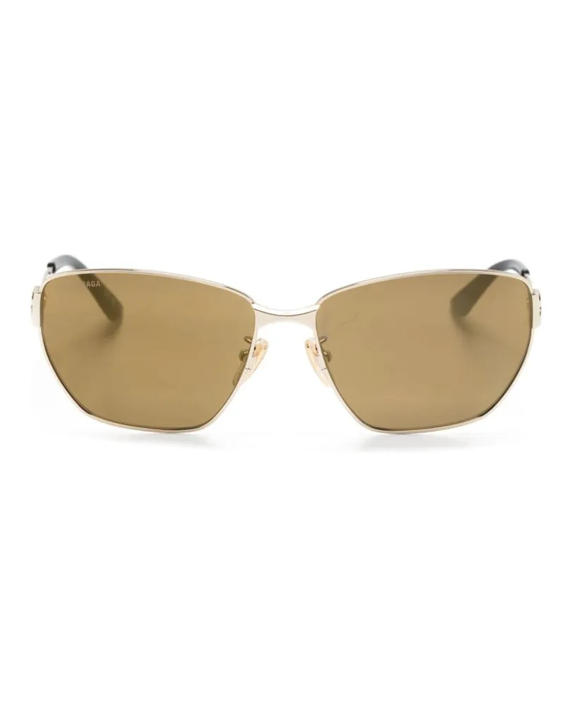 Balenciaga Sonnenbrille im Butterfly-Design - Gold Gold