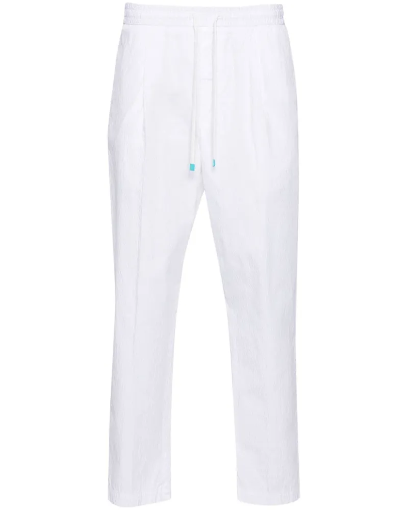 Jacob Cohën Daniel Tapered-Hose - Weiß Weiß
