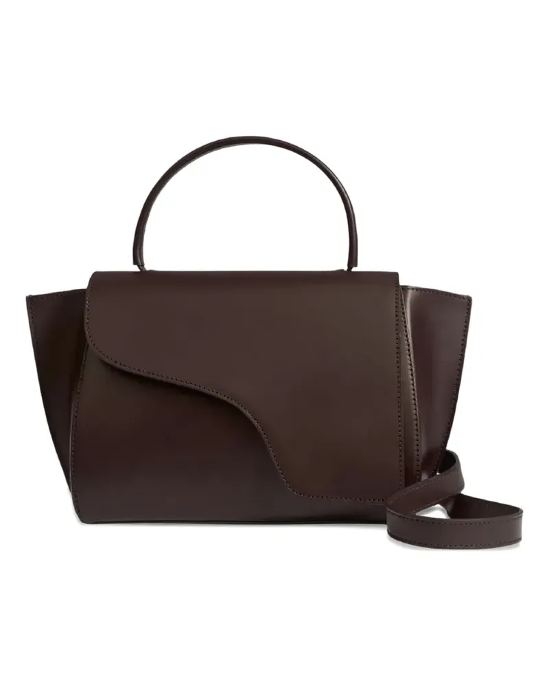 ATP Atelier Arezzo leather tote bag - Braun Braun