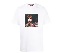 T-Shirt mit Knock Out-Print