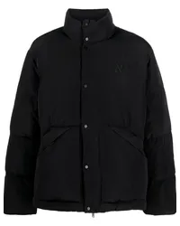 REPRESENT Gefütterte Jacke mit Logo-Patch Schwarz