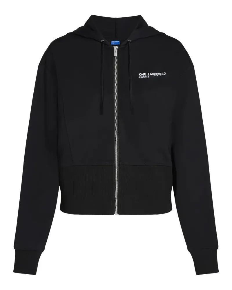 Karl Lagerfeld Milano Kapuzenjacke - Schwarz Schwarz