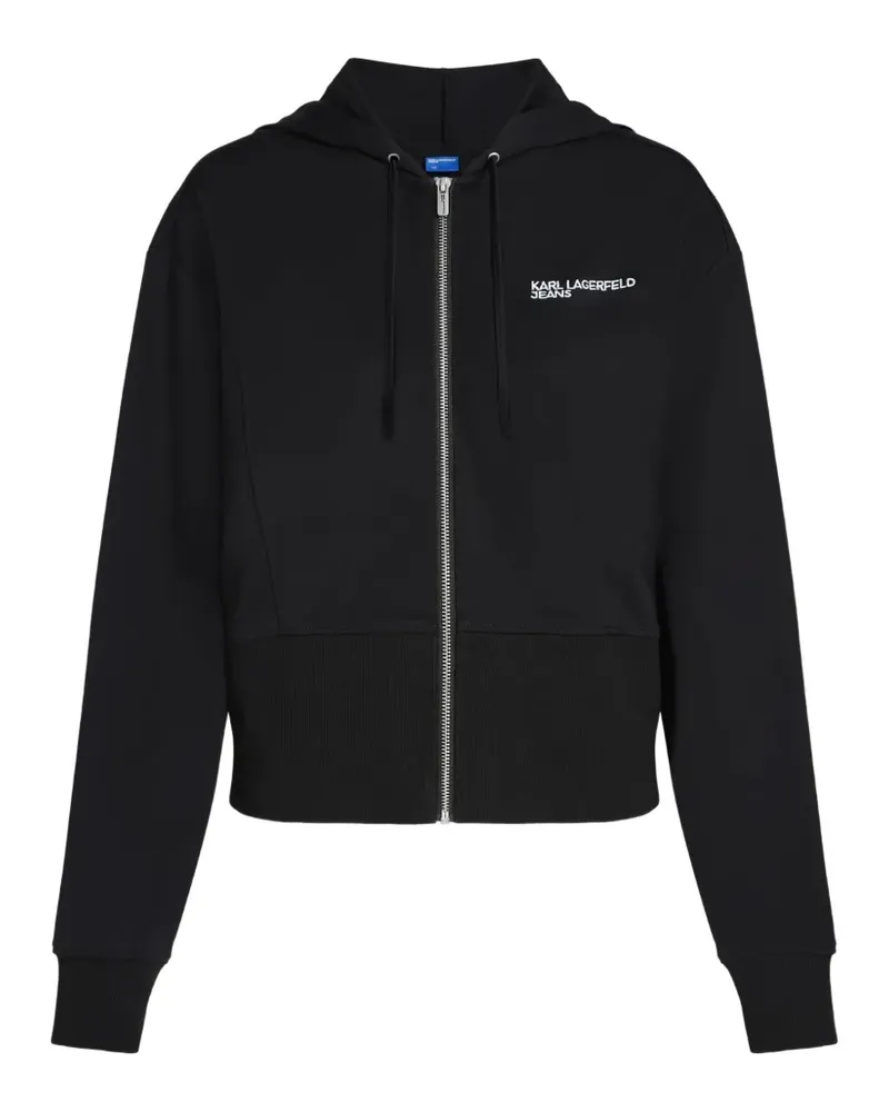 Karl Lagerfeld Milano Kapuzenjacke - Schwarz Schwarz