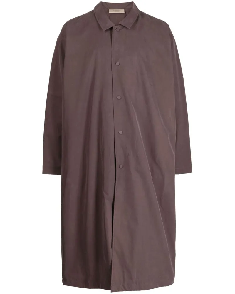 Fear of God Einreihiger Mantel - Braun Braun