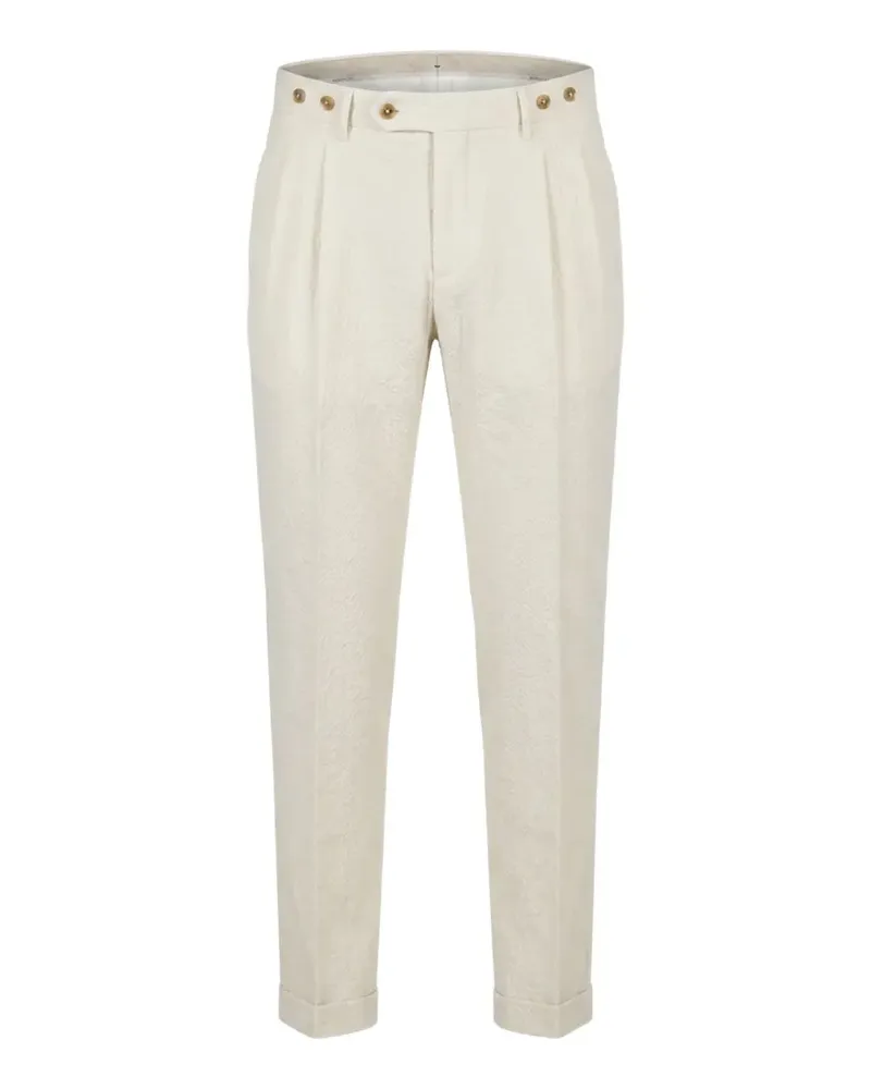 Berwich pleated-detail trousers - Nude Nude