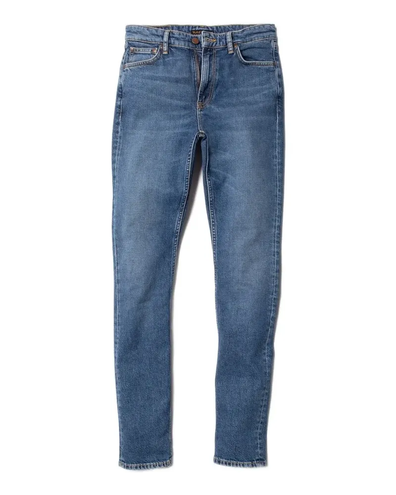 Nudie Jeans Mellow Mae Jeans - Blau Blau
