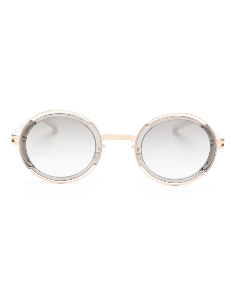 Mykita Pearl round-frame sunglasses - Nude Nude
