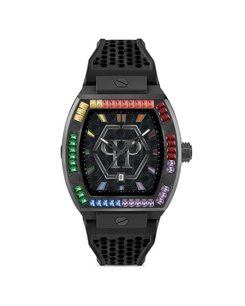 Philipp Plein The Hexagon Phantom 44mm - Schwarz Schwarz